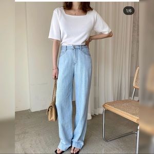 Super-Soft Wide Leg Jean